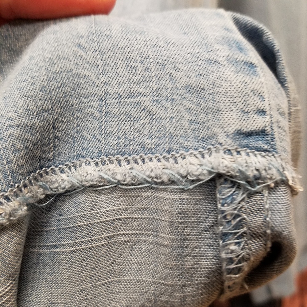 Light Wash Gauchos - Picture 6 of 7